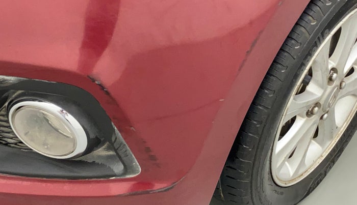 2015 Hyundai Grand i10 ASTA 1.2 KAPPA VTVT, Petrol, Manual, 15,890 km, Front bumper - Minor scratches