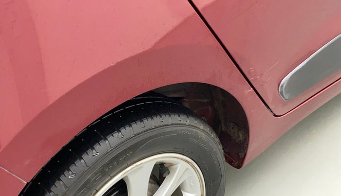 2015 Hyundai Grand i10 ASTA 1.2 KAPPA VTVT, Petrol, Manual, 15,890 km, Right quarter panel - Slightly dented