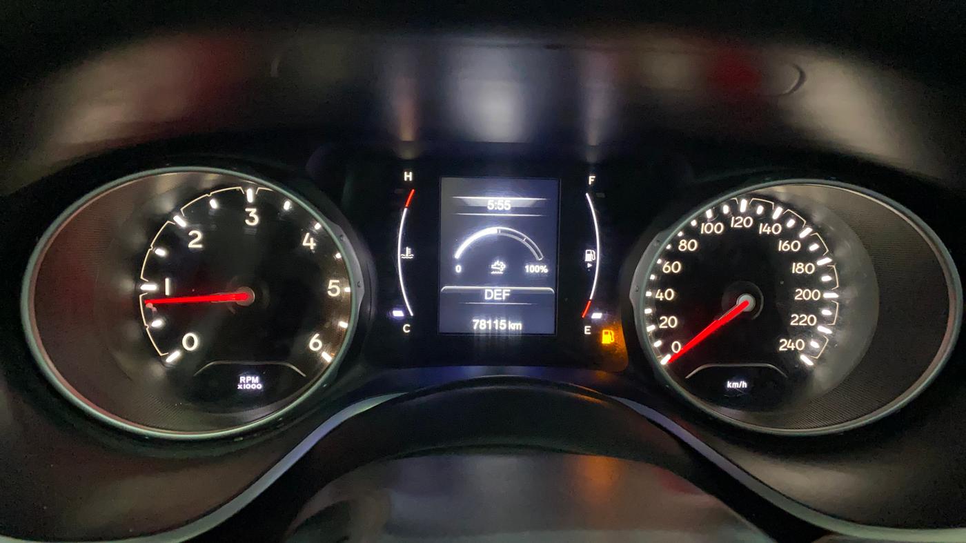 2020 Jeep Compass LONGITUDE PLUS 2.0 DIESEL, Diesel, Manual, 78,138 km, Odometer Image