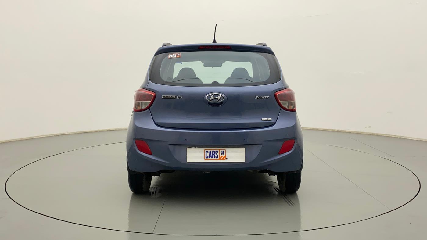 2014 Hyundai Grand i10 SPORTZ 1.2 KAPPA VTVT, Petrol, Manual, 1,25,070 km, Back/Rear