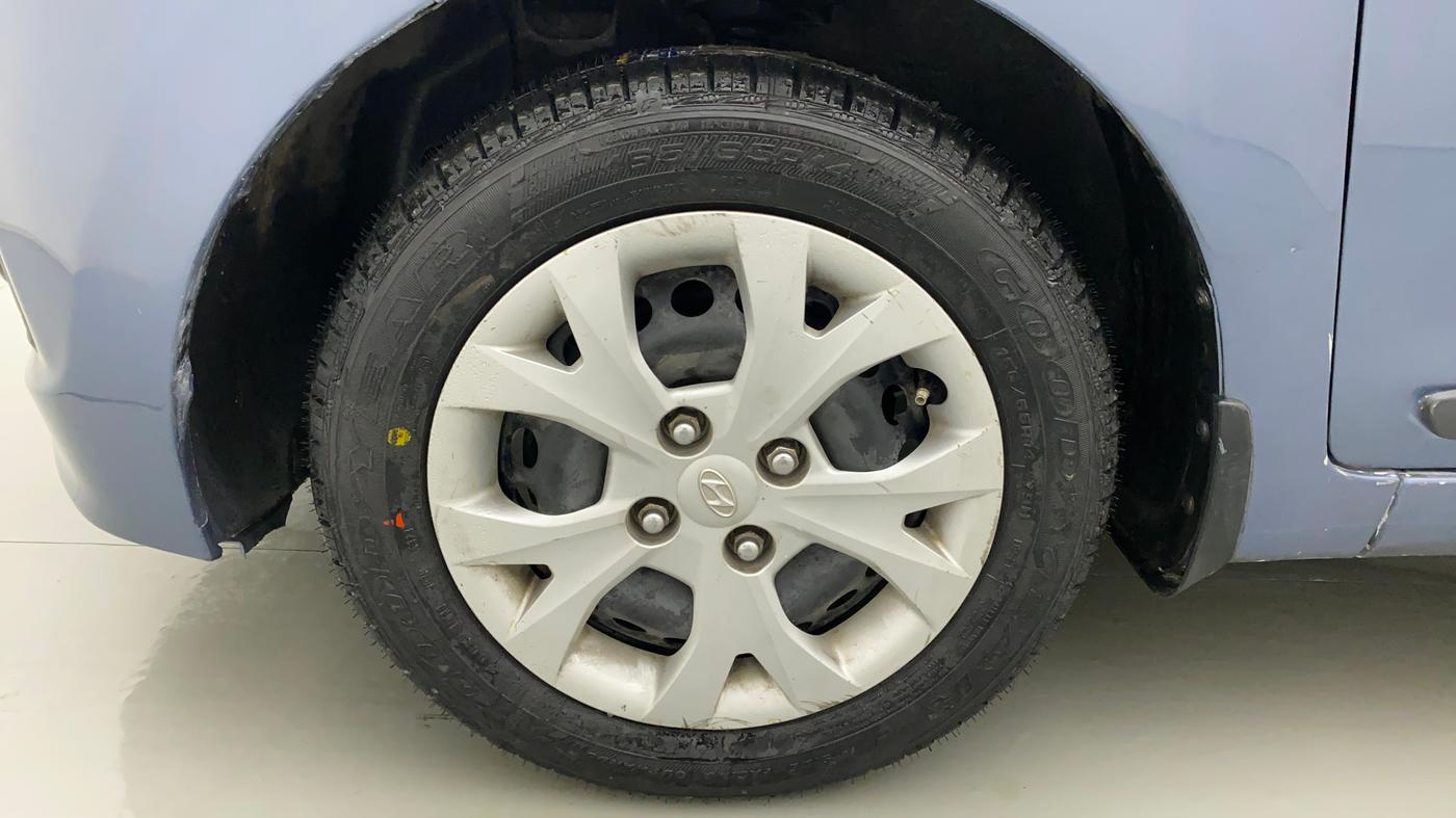 2014 Hyundai Grand i10 SPORTZ 1.2 KAPPA VTVT, Petrol, Manual, 1,25,070 km, Left Front Wheel