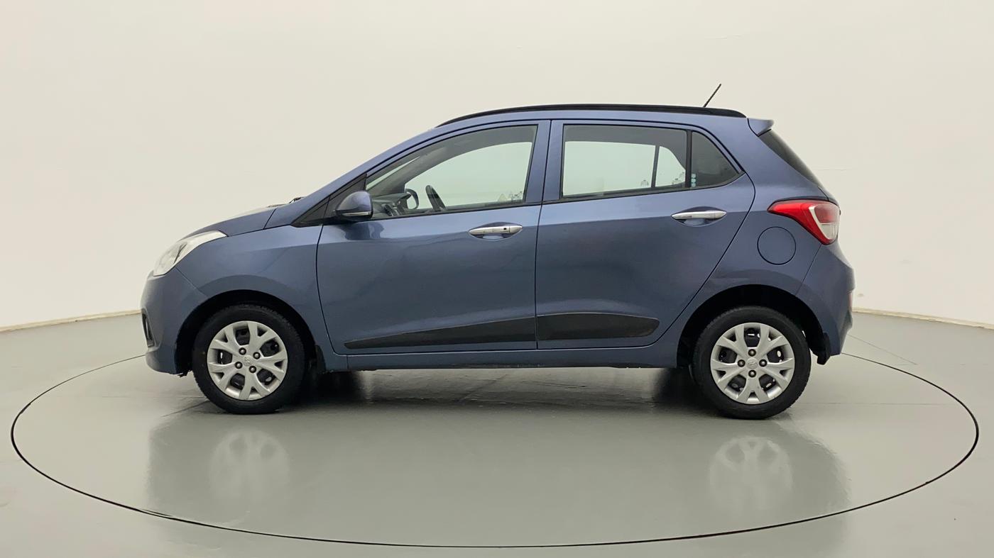 2014 Hyundai Grand i10 SPORTZ 1.2 KAPPA VTVT, Petrol, Manual, 1,25,070 km, Left Side