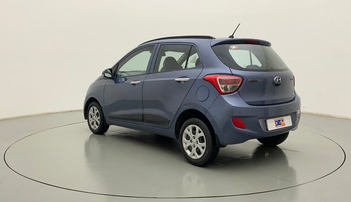 2014 Hyundai Grand i10 SPORTZ 1.2 KAPPA VTVT, Petrol, Manual, 1,25,070 km, Left Back Diagonal