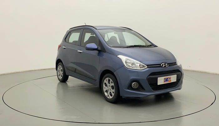 2014 Hyundai Grand i10 SPORTZ 1.2 KAPPA VTVT, Petrol, Manual, 1,25,070 km, Right Front Diagonal