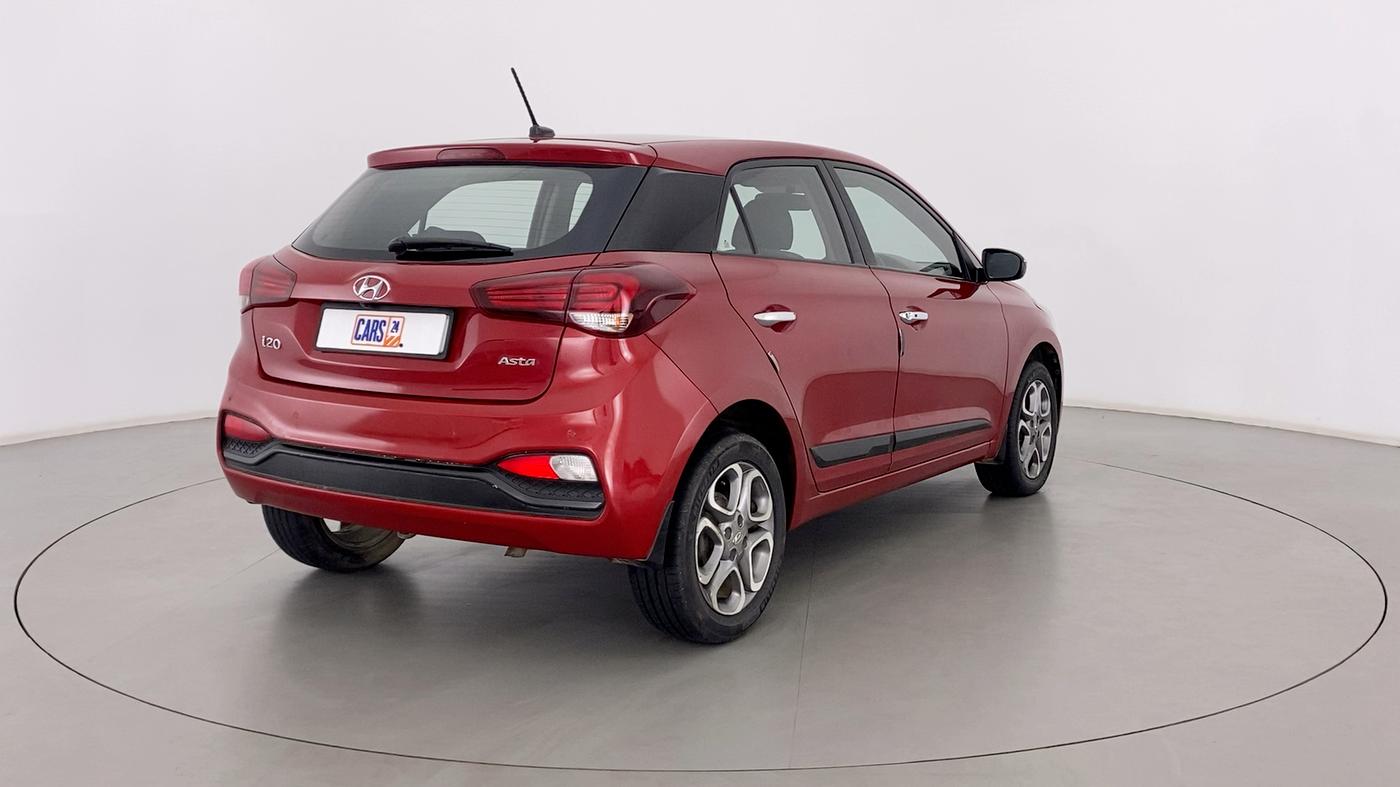 2018 Hyundai Elite i20 1.4 CRDI ASTA (O), Diesel, Manual, 65,553 km, Right Back Diagonal