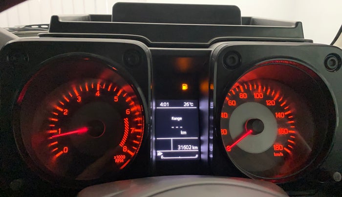 2023 Maruti JIMNY ALPHA ALL GRIP PRO MT, Petrol, Manual, 31,589 km, Odometer Image