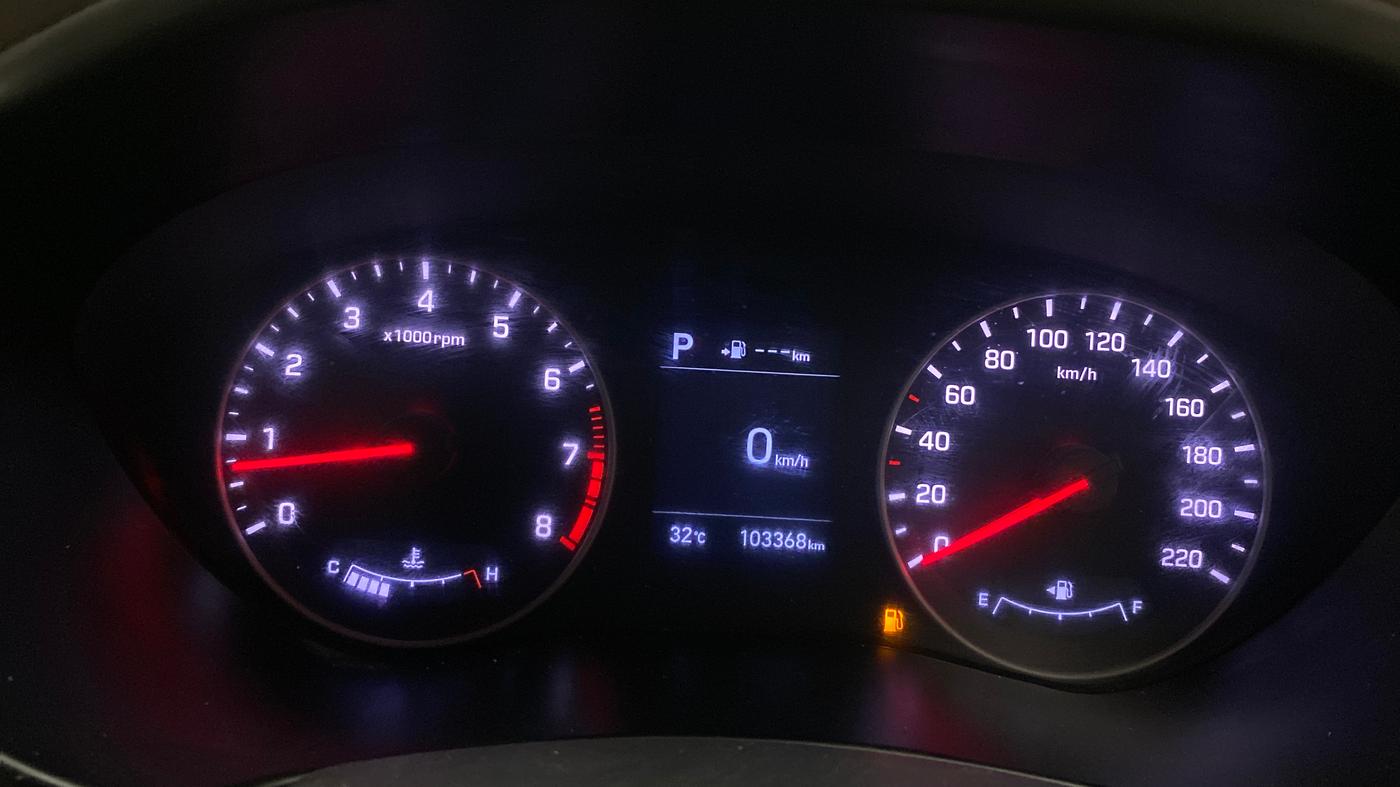 2019 Hyundai Elite i20 ASTA (O) CVT, Petrol, Automatic, 1,03,334 km, Odometer Image