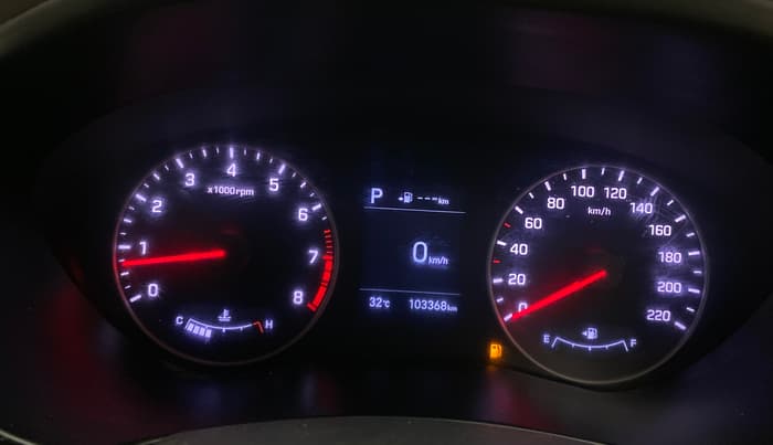2019 Hyundai Elite i20 ASTA (O) CVT, Petrol, Automatic, 1,03,334 km, Odometer Image