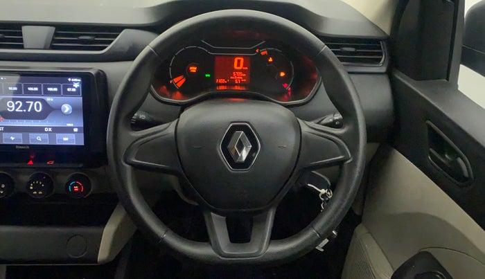 2019 Renault TRIBER RXE MT, Petrol, Manual, 5,887 km, Steering Wheel Close Up