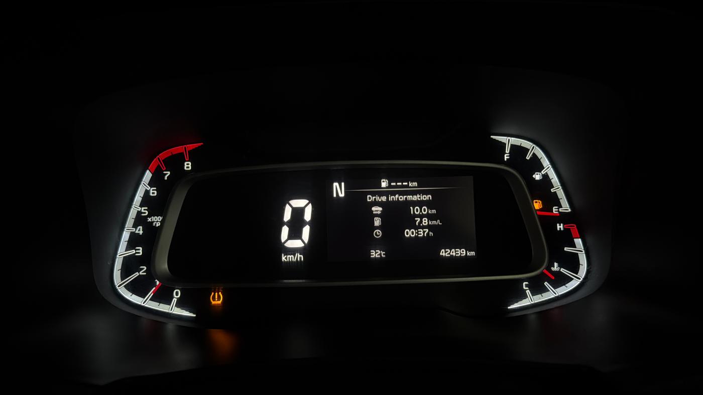 2021 KIA SONET HTX PLUS 1.0 IMT, Petrol, Manual, 42,429 km, Odometer Image