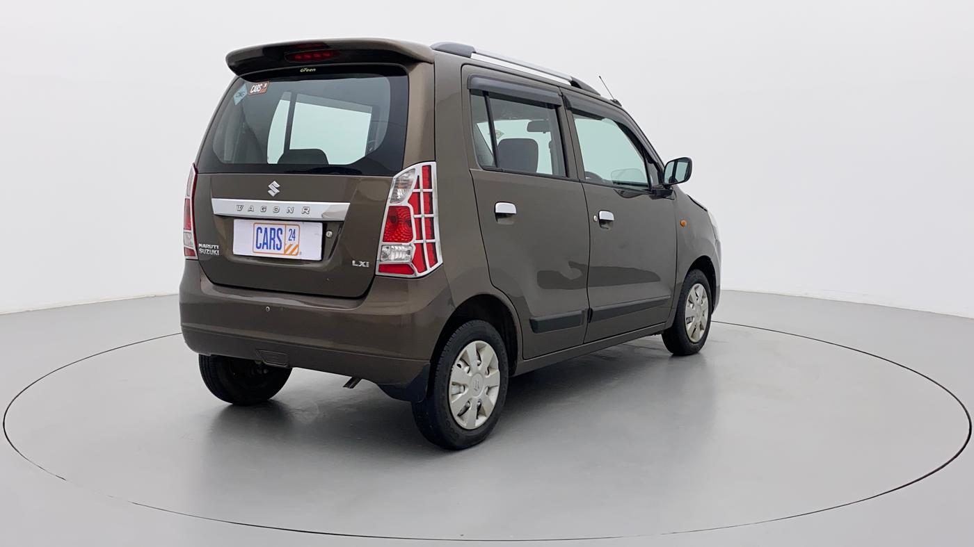 2016 Maruti Wagon R 1.0 LXI CNG, CNG, Manual, 82,497 km, Right Back Diagonal
