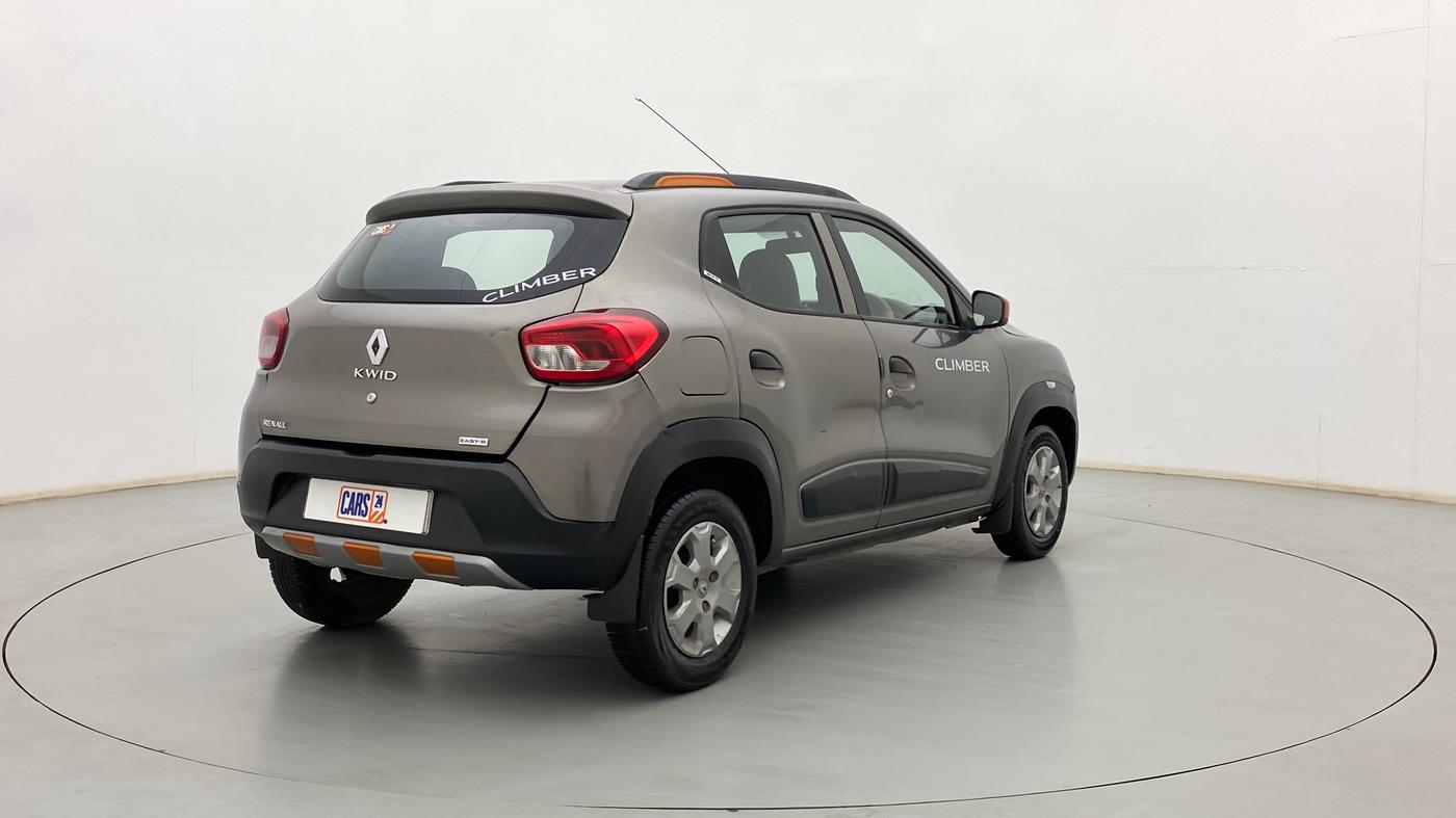 2018 Renault Kwid CLIMBER 1.0 AMT, Petrol, Automatic, 87,072 km, Right Back Diagonal
