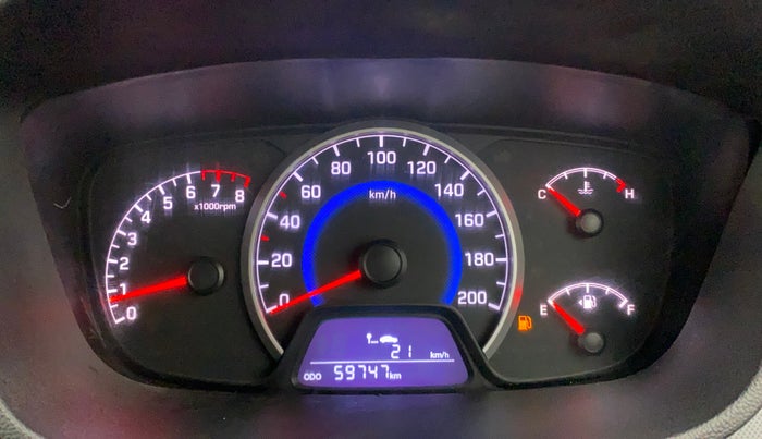 2018 Hyundai Grand i10 SPORTZ 1.2 KAPPA VTVT DUAL TONE, Petrol, Manual, 59,728 km, Odometer Image