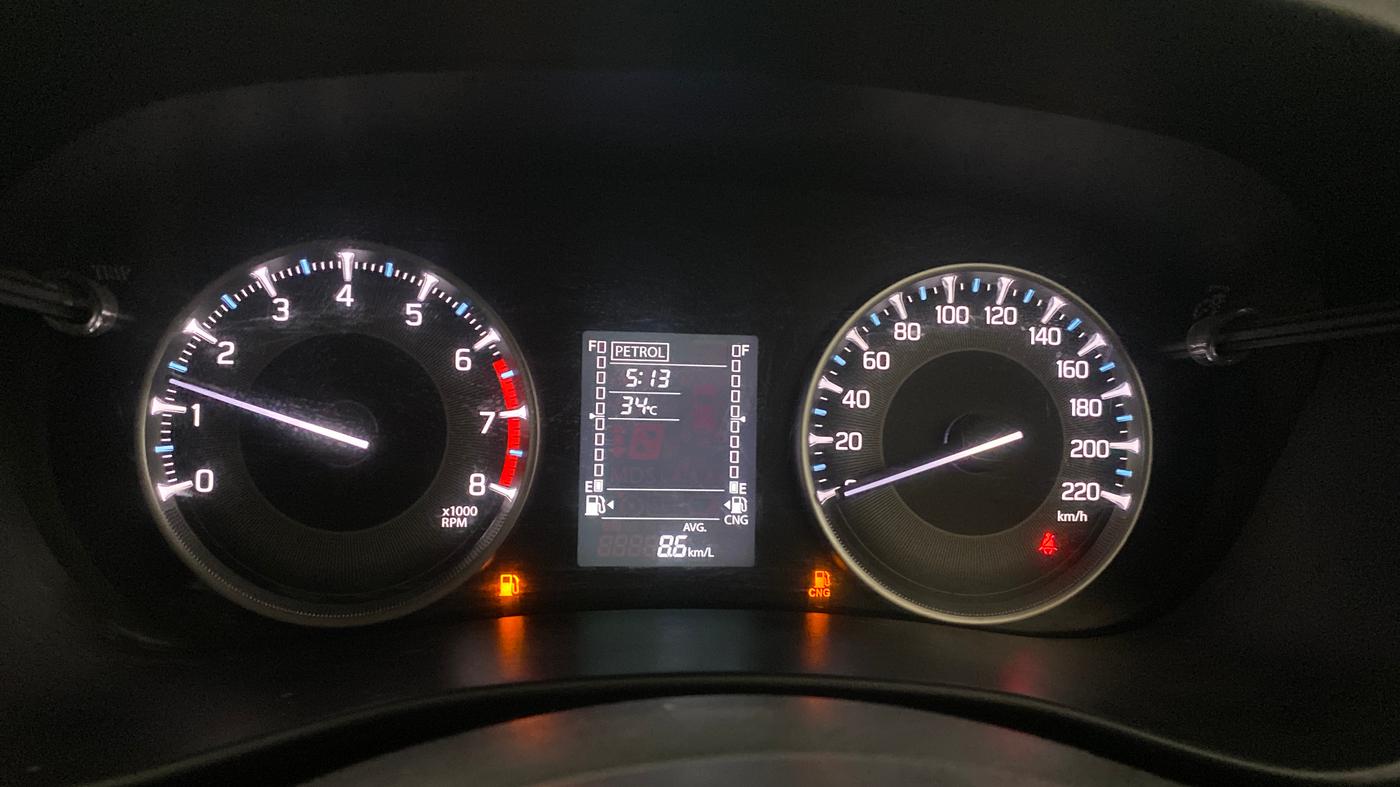 2023 Maruti FRONX DELTA CNG 1.2 MT, CNG, Manual, 51,166 km, Odometer Image