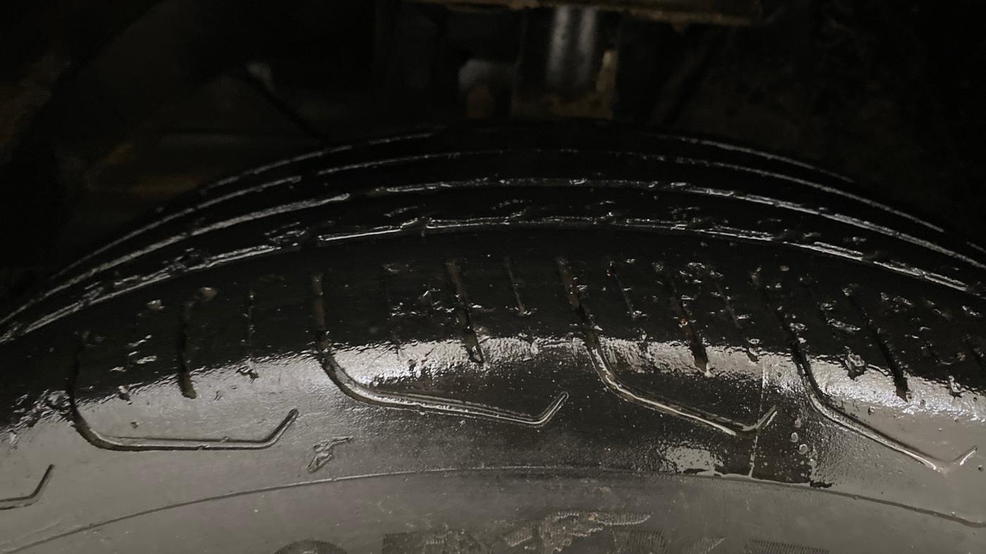 2023 Maruti FRONX DELTA CNG 1.2 MT, CNG, Manual, 51,166 km, Left Front Tyre Tread