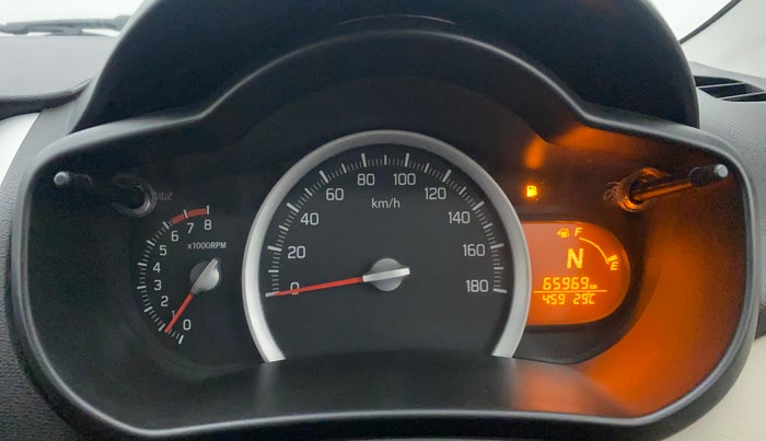 2016 Maruti Celerio VXI AMT, CNG, Automatic, 65,957 km, Odometer Image