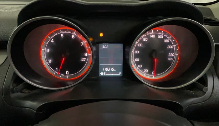 2020 Maruti Swift VXI, Petrol, Manual, 1,18,250 km, Odometer Image
