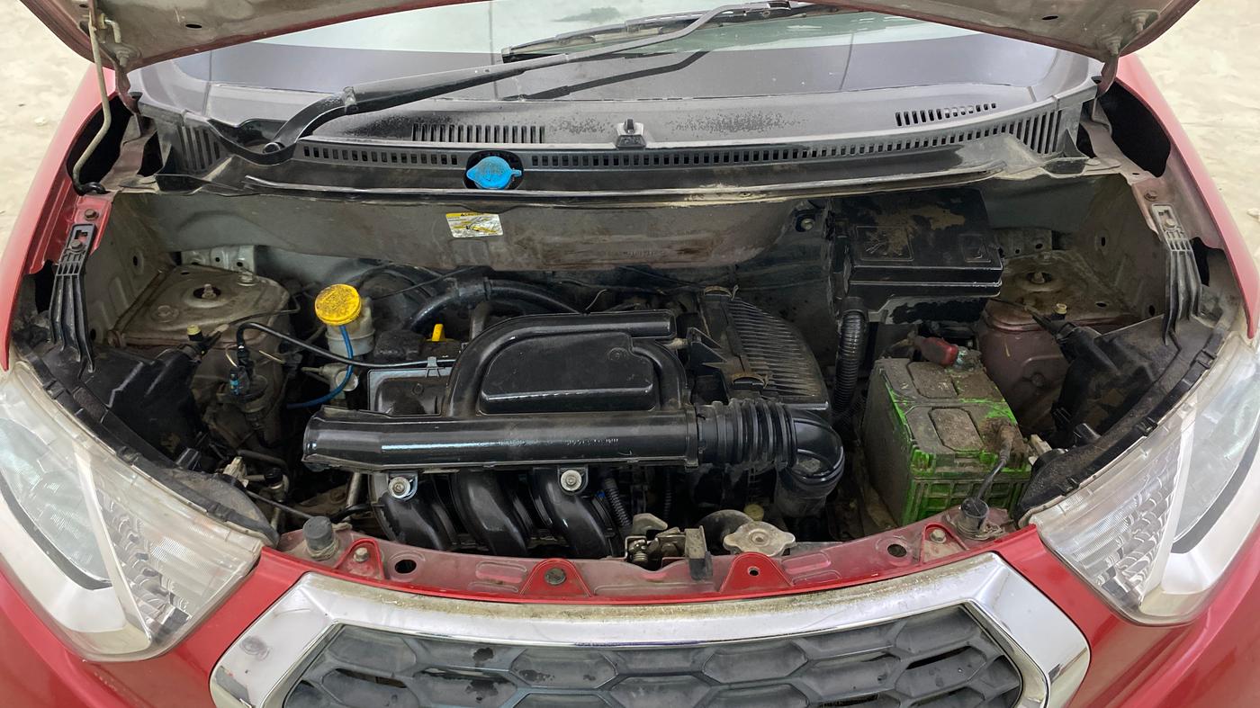 2018 Datsun Redi Go S 1.0 AMT, Petrol, Automatic, 38,600 km, Engine View