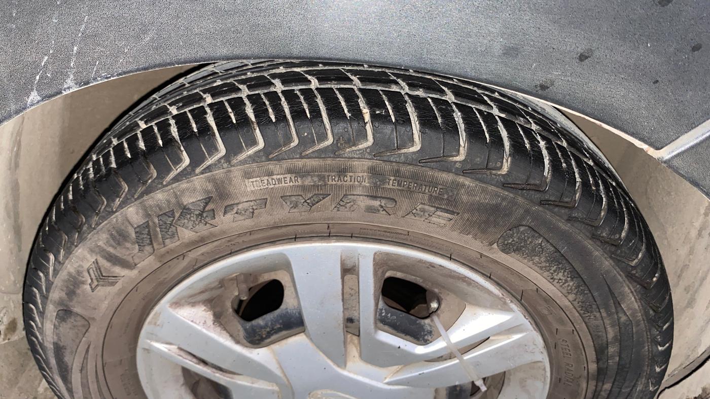 2018 Datsun Redi Go S 1.0 AMT, Petrol, Automatic, 38,600 km, Right Front Tyre Tread