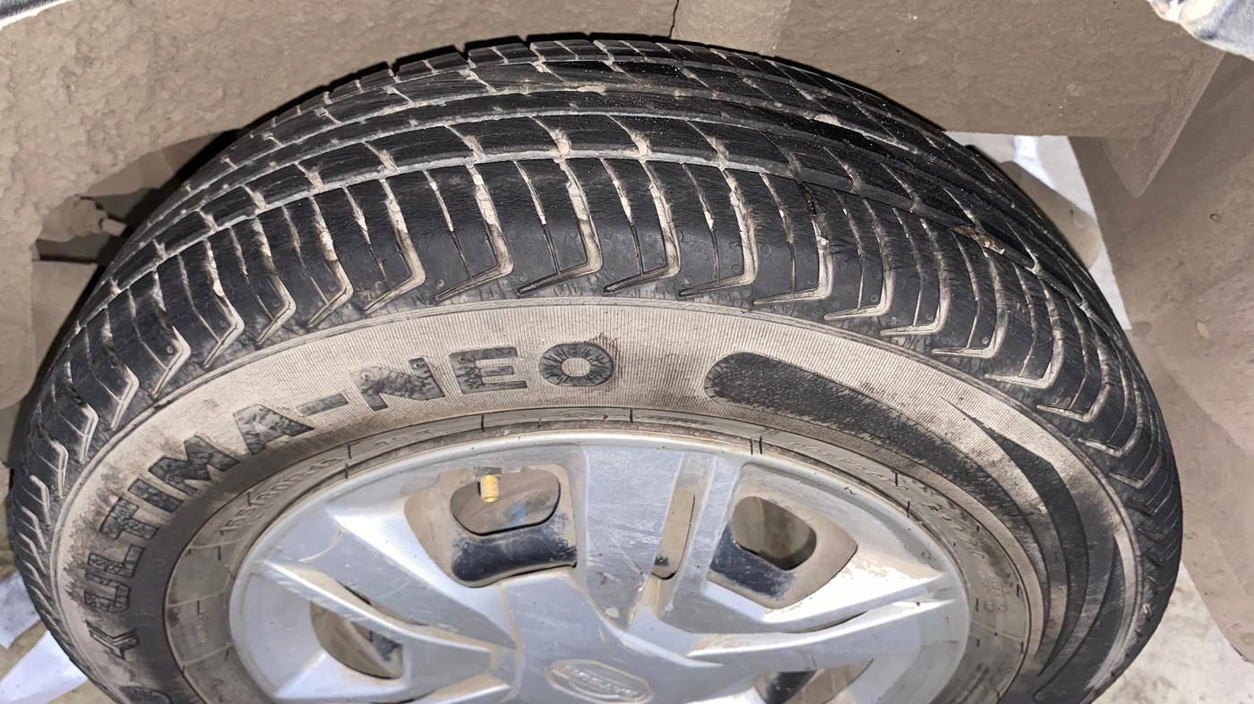 2018 Datsun Redi Go S 1.0 AMT, Petrol, Automatic, 38,600 km, Left Rear Tyre Tread