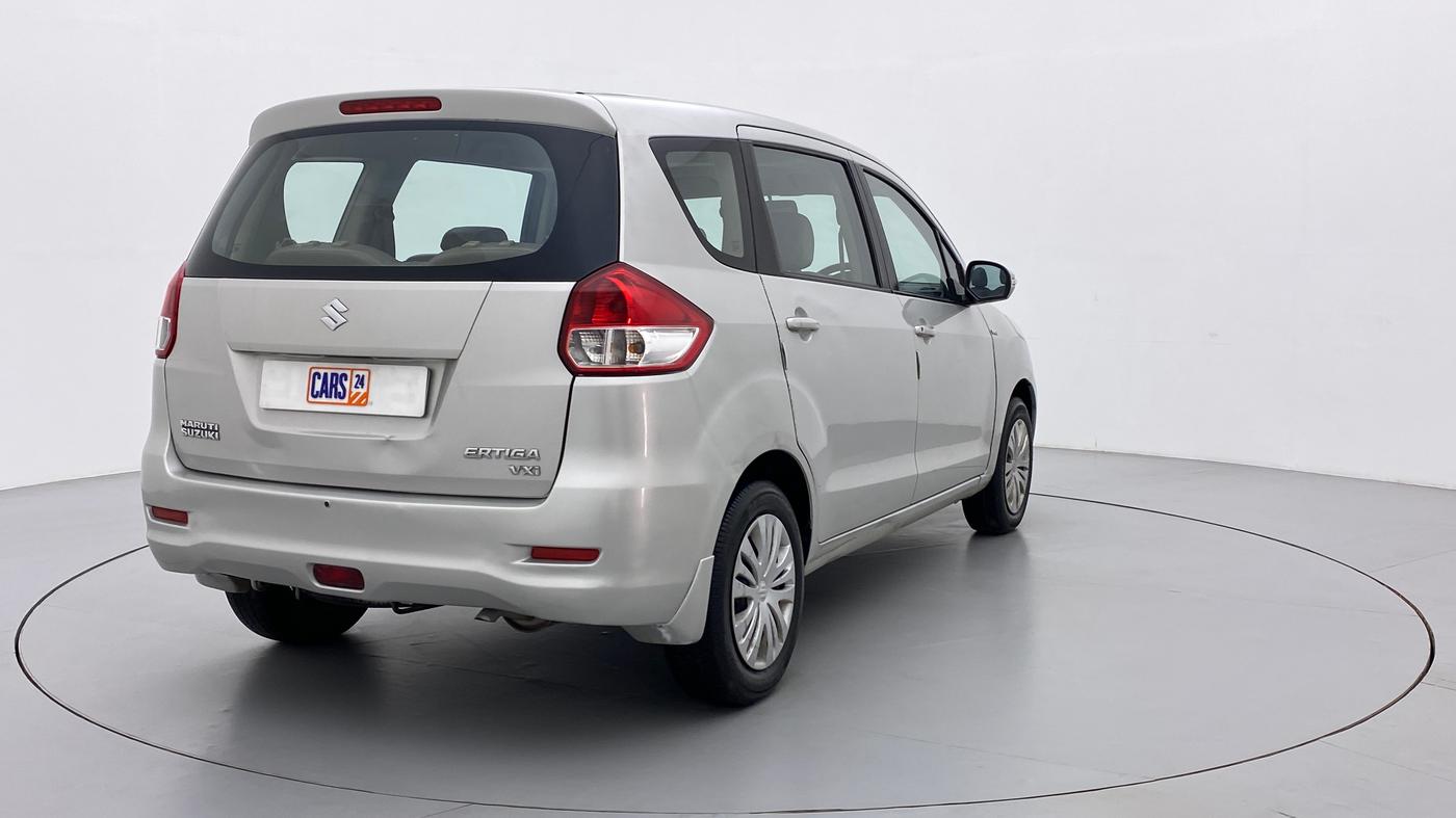 2014 Maruti Ertiga VXI, Petrol, Manual, 88,376 km, Right Back Diagonal
