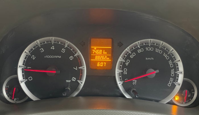 2014 Maruti Ertiga VXI, Petrol, Manual, 88,376 km, Odometer Image