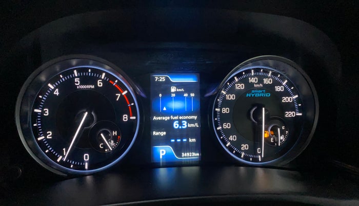 2024 Maruti Ertiga VXI AT SHVS, Petrol, Automatic, 34,912 km, Odometer Image