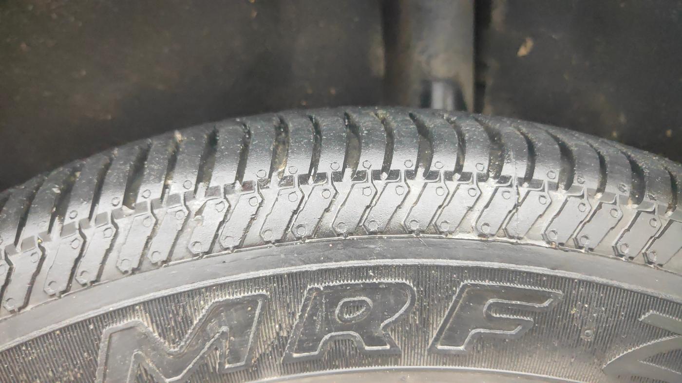 2018 Ford Ecosport TREND + 1.5L PETROL AT, Petrol, Automatic, 37,776 km, Left Rear Tyre Tread