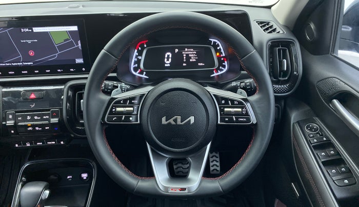 2021 KIA SONET GTX PLUS 1.5D  AT, Diesel, Automatic, 7,609 km, Steering Wheel Close Up