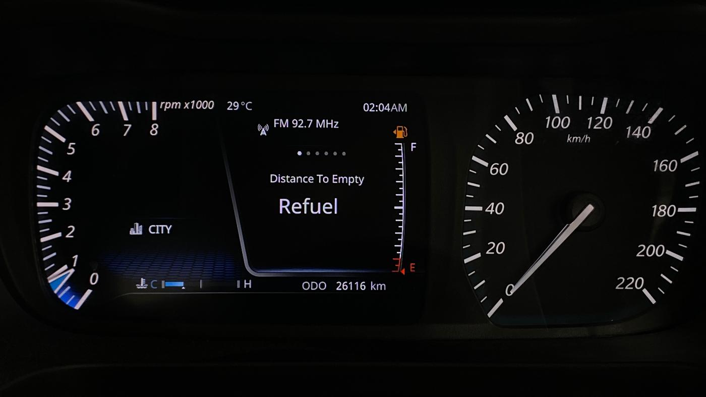 2021 Tata ALTROZ XZ PLUS PETROL DARK EDITION, Petrol, Manual, 26,075 km, Odometer Image
