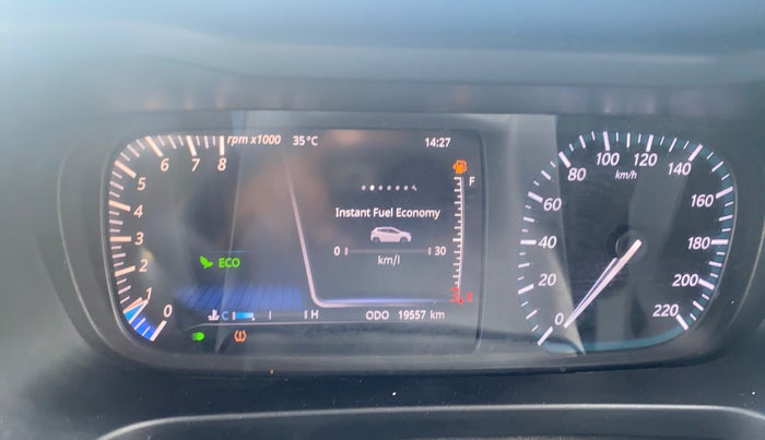 2022 Tata ALTROZ XZ PLUS PETROL, Petrol, Manual, 19,550 km, Odometer Image