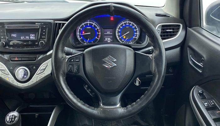 2016 Maruti Baleno DELTA 1.2 K12, Petrol, Manual, 91,065 km, Steering Wheel Close Up