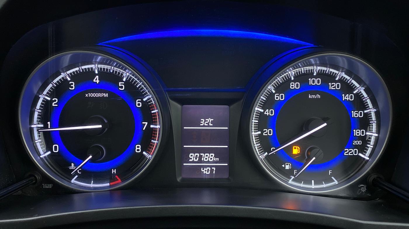 2016 Maruti Baleno DELTA 1.2 K12, Petrol, Manual, 91,065 km, Odometer Image