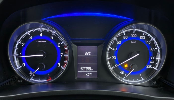 2016 Maruti Baleno DELTA 1.2 K12, Petrol, Manual, 91,065 km, Odometer Image