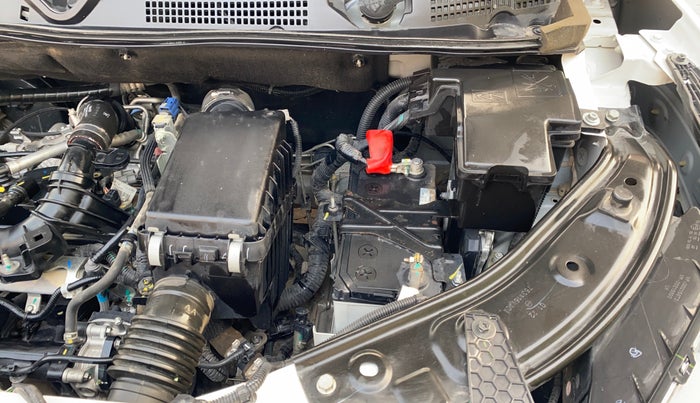 2022 Nissan MAGNITE XV TURBO CVT, Petrol, Automatic, 18,531 km, Engine View - Left