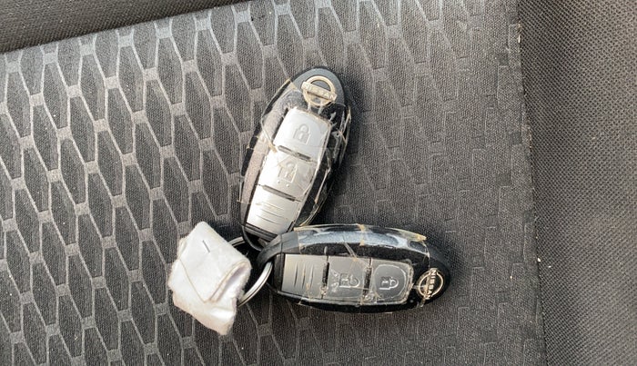 2022 Nissan MAGNITE XV TURBO CVT, Petrol, Automatic, 18,531 km, Key Close Up