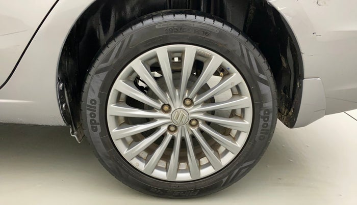2015 Maruti Ciaz ZXI+, Petrol, Manual, 42,544 km, Left Rear Wheel