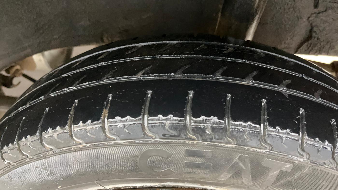 2018 Renault Kwid RXL 1.0, Petrol, Manual, 43,994 km, Left Rear Tyre Tread
