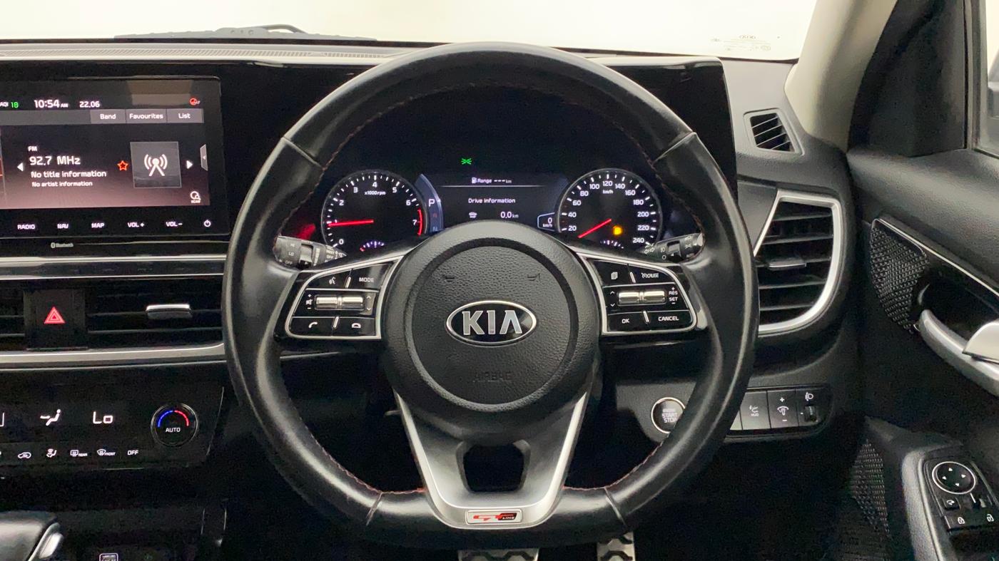 2019 KIA SELTOS GTX AT 1.4 PETROL, Petrol, Automatic, 41,535 km, Steering Wheel Close Up