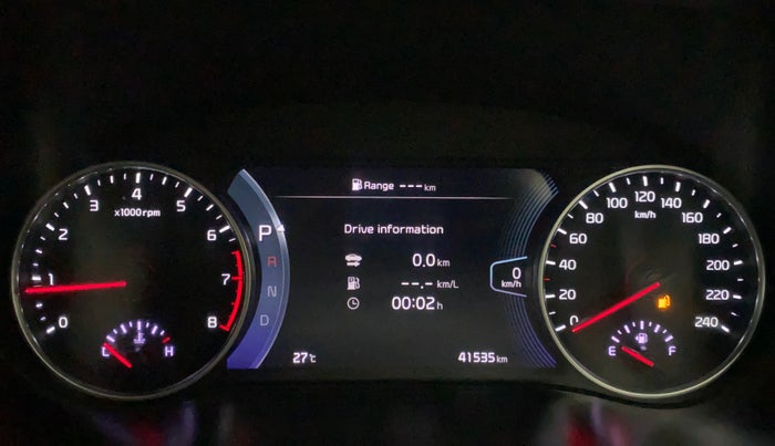 2019 KIA SELTOS GTX AT 1.4 PETROL, Petrol, Automatic, 41,535 km, Odometer Image