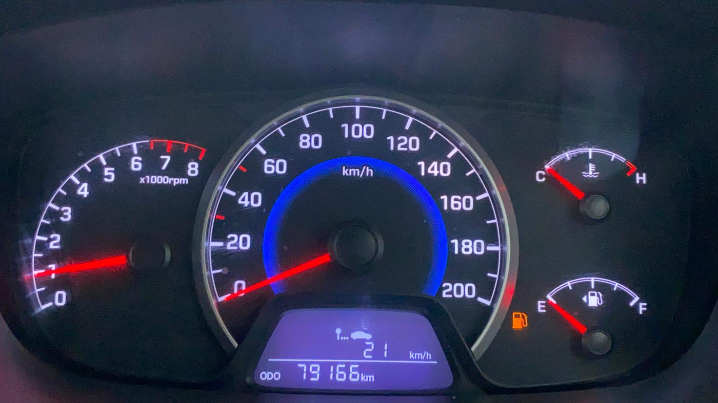 2013 Hyundai Grand i10 ASTA 1.2 VTVT, Petrol, Manual, 79,219 km, Odometer Image