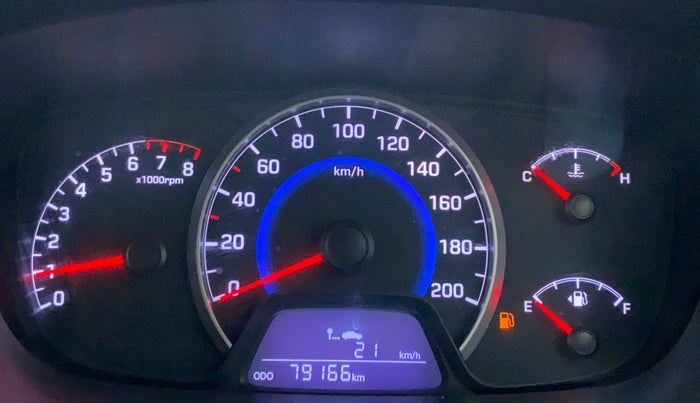 2013 Hyundai Grand i10 ASTA 1.2 VTVT, Petrol, Manual, 79,219 km, Odometer Image