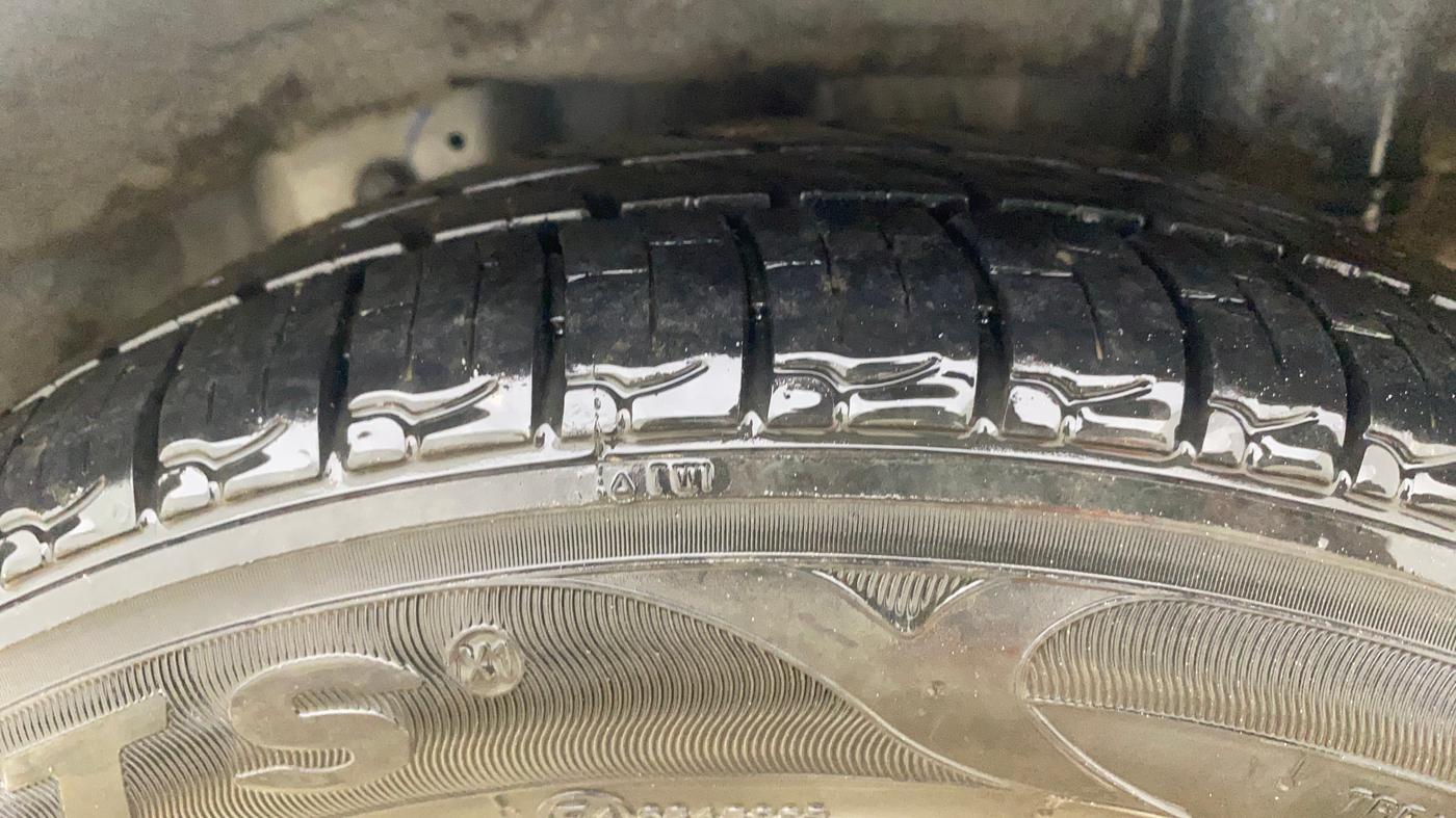 2018 Hyundai Eon ERA +, CNG, Manual, 36,389 km, Left Rear Tyre Tread