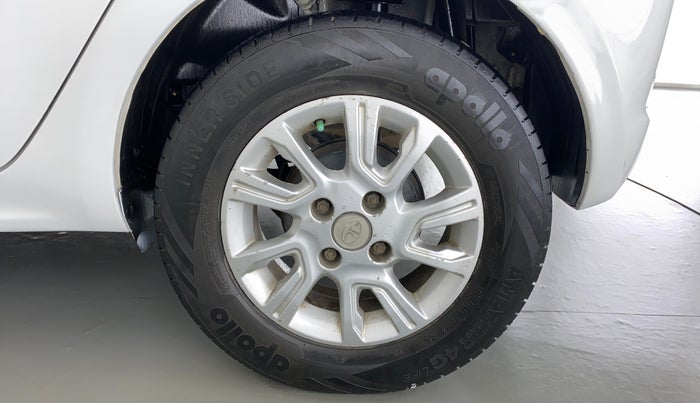 2016 Tata Tiago XZ 1.2 REVOTRON, CNG, Manual, 13,549 km, Left Rear Wheel