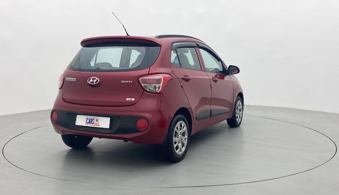 2019 Hyundai Grand i10 SPORTZ 1.2 KAPPA VTVT, Petrol, Manual, 45,759 km, Right Back Diagonal