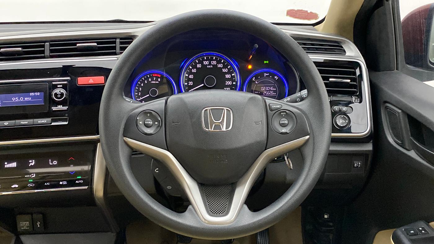 2014 Honda City SV MT PETROL, Petrol, Manual, 23,081 km, Steering Wheel Close Up