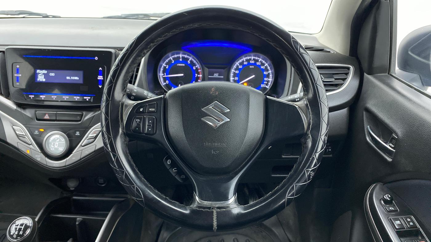 2021 Maruti Baleno DELTA PETROL 1.2, Petrol, Manual, 66,457 km, Steering Wheel Close Up