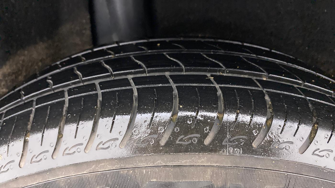 2021 Maruti Baleno DELTA PETROL 1.2, Petrol, Manual, 66,457 km, Right Rear Tyre Tread