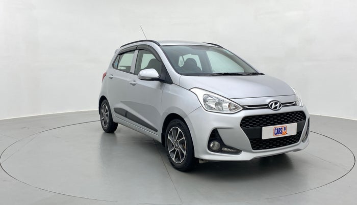 2017 Hyundai Grand i10 ASTA 1.2 KAPPA VTVT, Petrol, Manual, 47,974 km, Right Front Diagonal