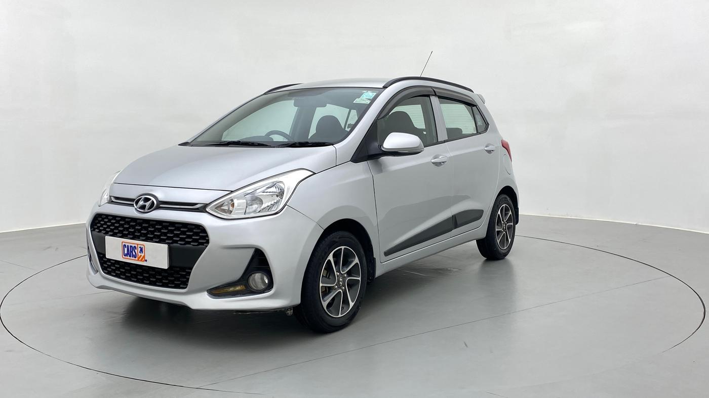 2017 Hyundai Grand i10 ASTA 1.2 KAPPA VTVT, Petrol, Manual, 47,974 km, Left Front Diagonal